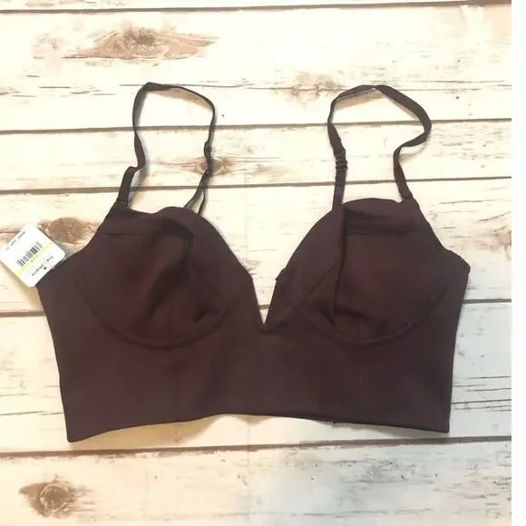 NEW Free People Brianna Longline Underwire Neo Bra Medium - Picture 4 of 13